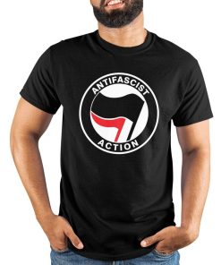 Antifascist Action Aktion Flag Shirt