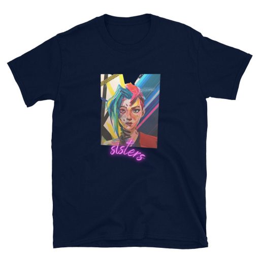 Arcane Jinx Vi Sisters League Of Legends Unisex T Shirt