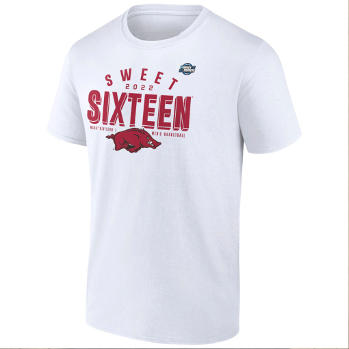 Arkansas Razorbacks 2022 March Madness Sweet Sixteen Shirt
