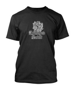 Armored Saint Glowing Helmet Logo T-Shirt