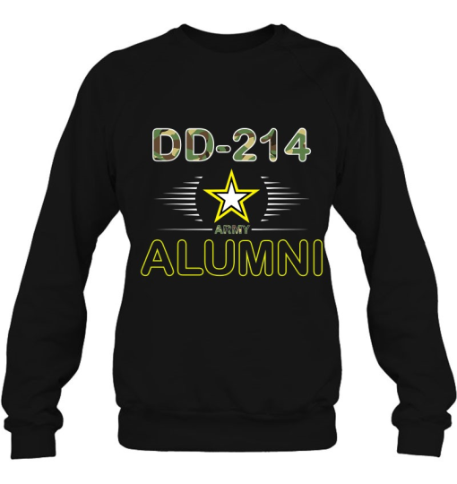 Army Alumni Dd-214 Us Veteran Dd214 Gift Tee Shirts