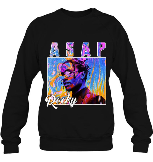 Asap Rocky Colorful Version A$ap Sweatshirt