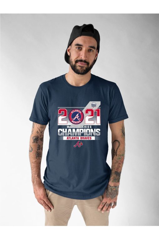 Atlanta Braves 2021 World Series Matchup Champions MLB T-Shirt