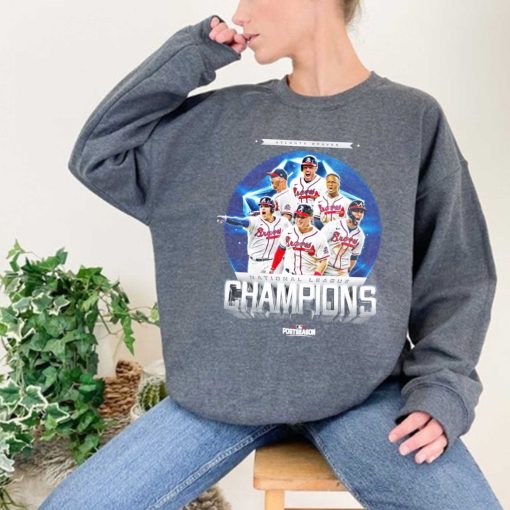 Atlanta Braves Baseball Teams World Series 2021 National League Champions Sweatshirt