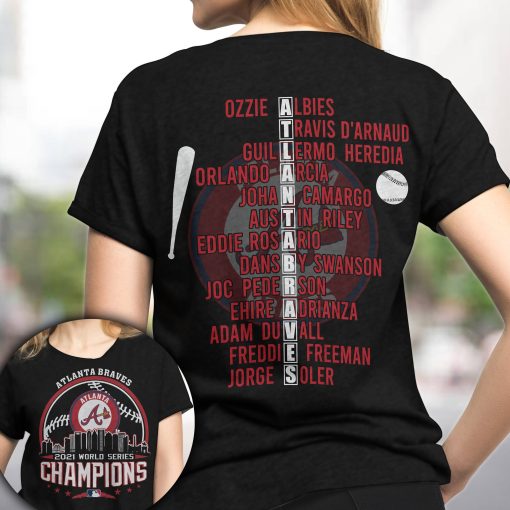 Atlanta Braves MLB World Series Champions 2021 Shirt