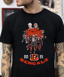 Awesome AFC North Champions 2021 Cincinnati Bengals T-Shirt