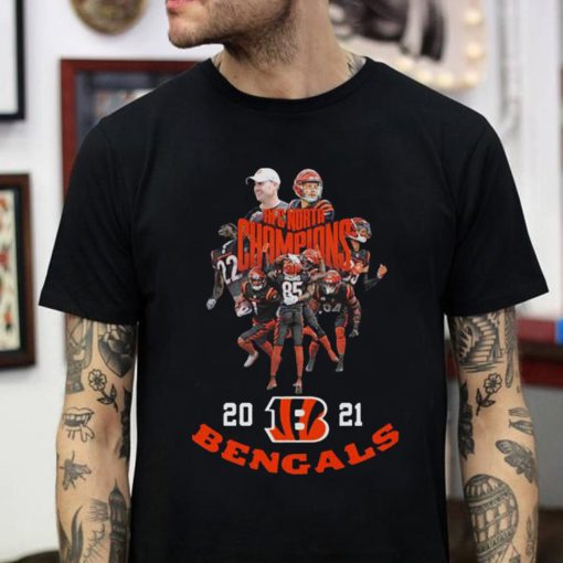 Awesome AFC North Champions 2021 Cincinnati Bengals T-Shirt