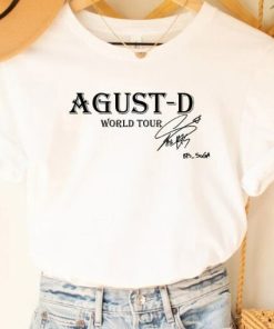 BTS Agust D World Tour T-shirt
