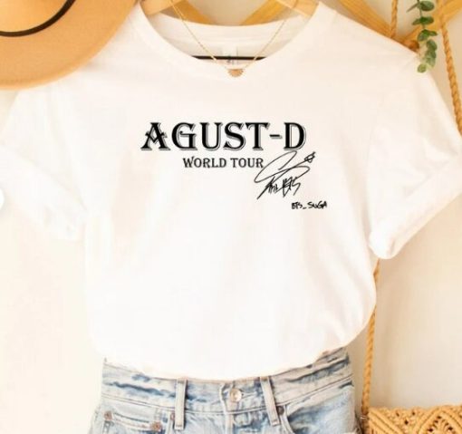 BTS Agust D World Tour T-shirt