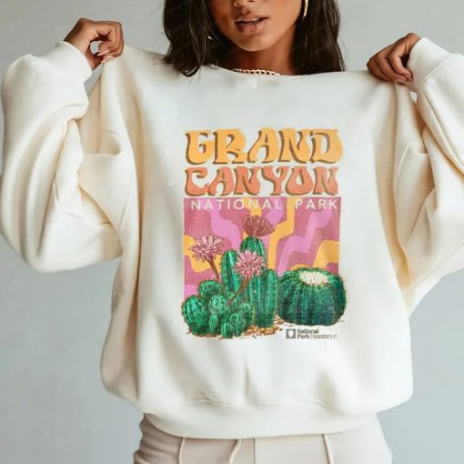 Bad Bunny Grand Canyon National Parks Psychedelic Cacti T Shirt