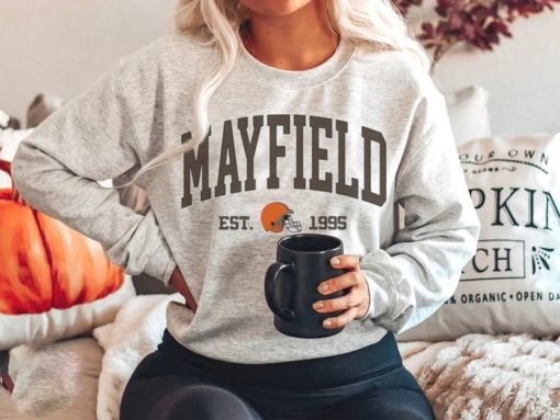 Baker Mayfield EST 1995 Browns Sweatshirt