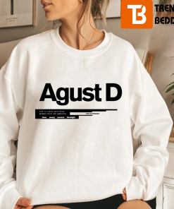 Bangtan Agust D World Tour Concert Sweatshirt