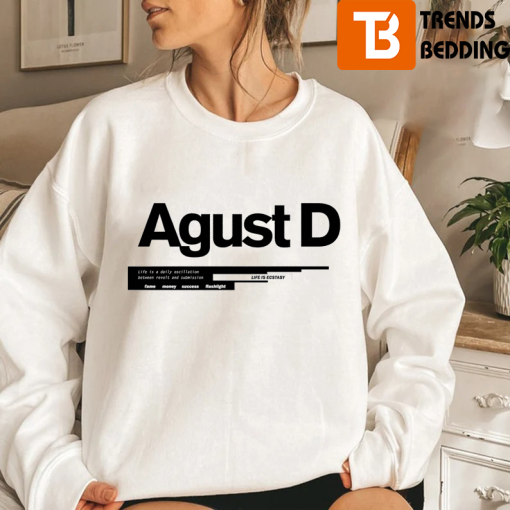 Bangtan Agust D World Tour Concert Sweatshirt