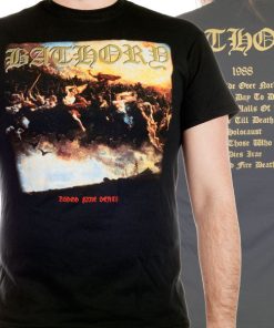 Bathory Blood Fire Death T-Shirt Bathory Blood Fire Death T-Shirt