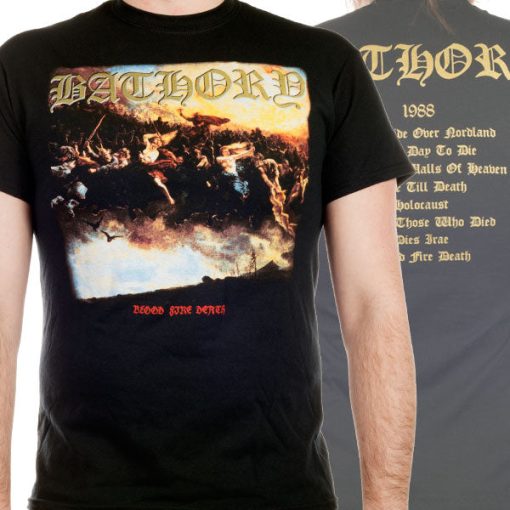 Bathory Blood Fire Death T-Shirt