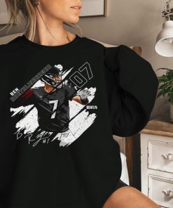 Ben Roethlisberger Stripes Pittsburgh Steelers Sweatshirt Ben Roethlisberger Stripes Pittsburgh Steelers Sweatshirt