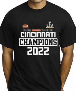 Bengals 2022 Champions Super Bowl LVI T-Shirt Bengals 2022 Champions Super Bowl LVI T-Shirt