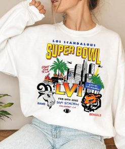 Bengals Vs Rams Super Bowl LVI Shirt Bengals Vs Rams Super Bowl LVI Shirt