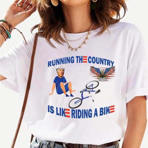 Biden Running The Country Is Like Riding A Bike Shirt