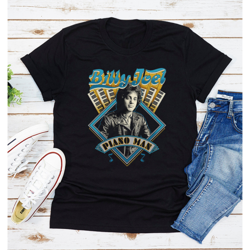 Billy Joel Piano Man Classic Rock Fans T-shirt