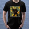Black Cat What Am I Even Doing Anymore T-Shirt