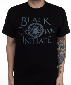 Black Crown Initiate Square Logo T-Shirt