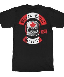 Black Label Society Canada Chapter T-Shirt Black Label Society Canada Chapter T-Shirt