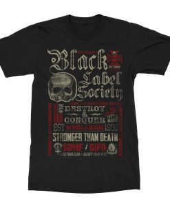 Black Label Society Collage T-Shirt