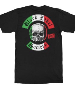 Black Label Society Italy Chapter T-Shirt Black Label Society Italy Chapter T-Shirt
