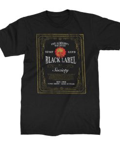 Black Label Society Red Skull 20 Years T-Shirt