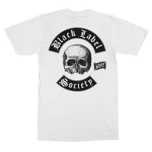 Black Label Society White Tee Logo T-Shirt