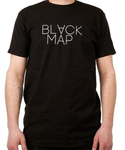 Black Map Logo T-Shirt