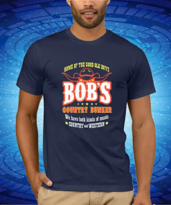 Blues Brothers Inspired Bob’s Country Bunker T-shirt Retro 80’s Music Film