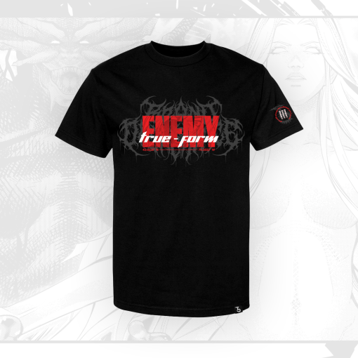 Brand of Sacrifice EMEMY Manga Text T-Shirt