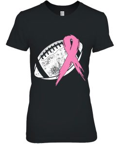Breast Cancer Pink Ribbon Football Awareness Costume Tee