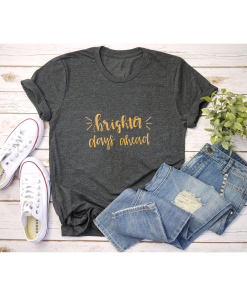 Brighter Days Ahead Positive Quote Unisex Crewneck Cute Sweatshirt