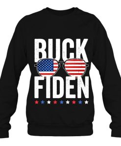 Buck Fiden And His Mandates Funny Pro America Usa Flag Fjb Shirt