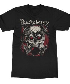 Buckcherry Knife Skull T-Shirt
