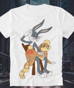 Bugs Bunny Spanks Lola Fun Funny Joke Cult Dope Swag Skate Skater Thrasher T-Shirt