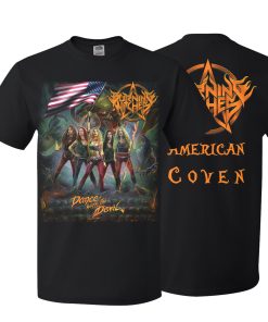 Burning Witches Dance With The Devil T-Shirt