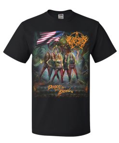 Burning Witches Dance With The Devil T-Shirt 2 Burning Witches Dance With The Devil T Shirt 3