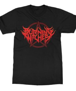 Burning Witches Red Logo 2022 Tour T-Shirt