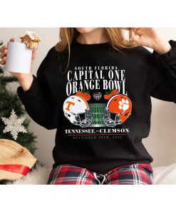 Capital One Orange Bowl Champs Tennessee Volunteers Vs Clemson Tigers Tee