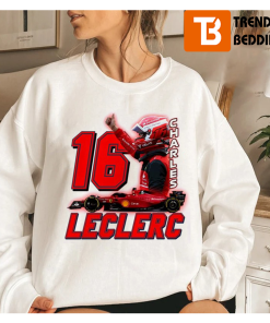 Charles Leclerc 16 F1 Scuderia Ferrari Racing Unisex Sweatshirt