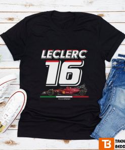 Charles Leclerc 16 F1 Unisex T-shirt