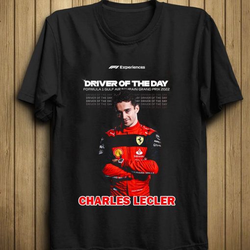 Charles Leclerc Ferrari F1 Wins 2022 Bahrain Grand Prix Shirt