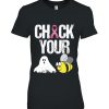 Check Your Boo Bees Shirt Funny Breast Cancer Halloween Gift