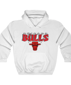 Chicago Bulls Vintage 90’s Heavyweight NBA Hoodie