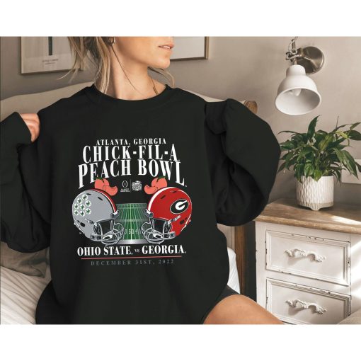 Chick-Fil-A Peach Bowl Champs Ohio State Vs Georgia Shirt