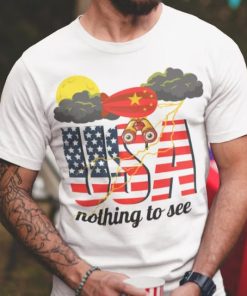 Chinese Spy Balloon Nothing To See T-shirt